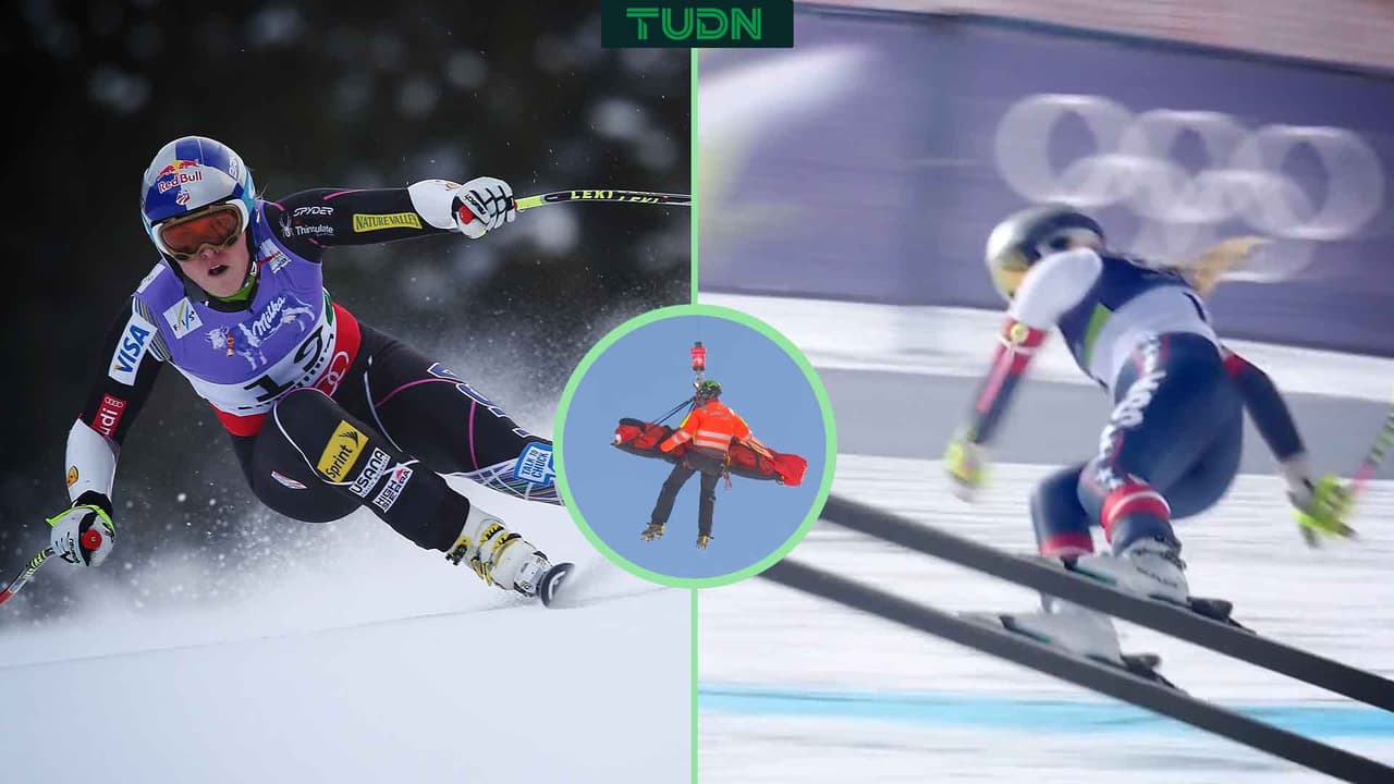 Fuertes imágenes: Vonn sufrió hace 13 años accidente similar al de JJ. OO.