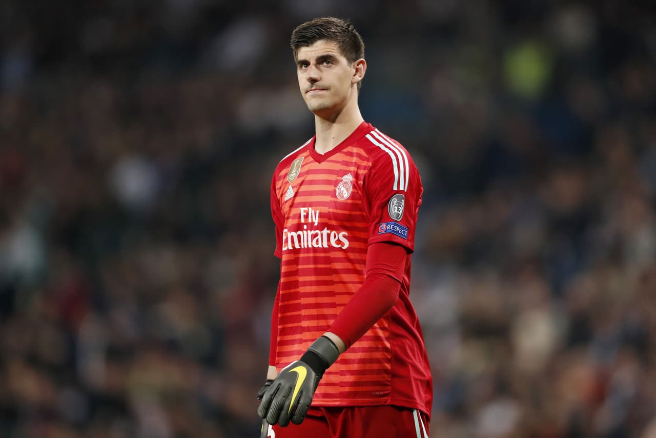 Thibaut Courtois, mejor jugador de la liga española en enero

