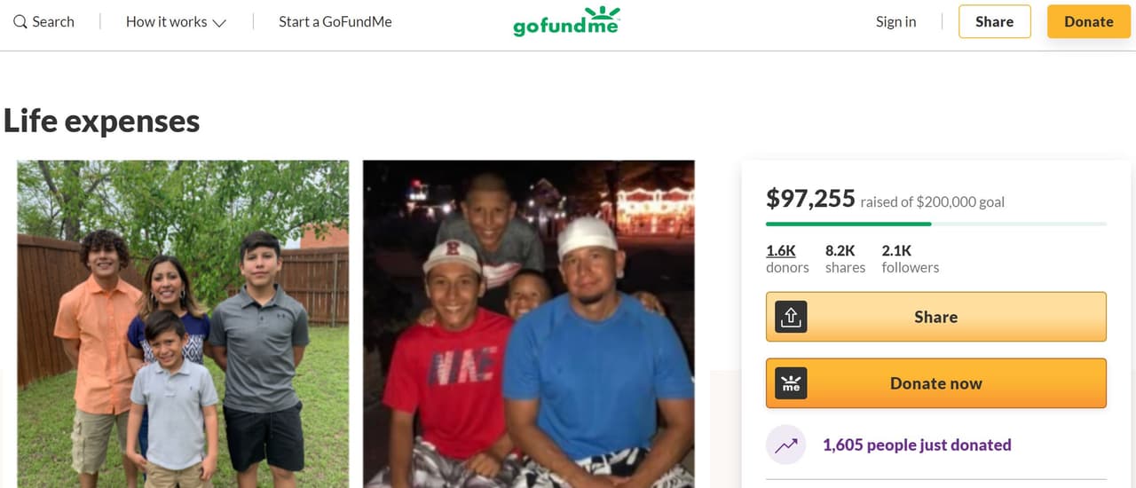 El distrito compartió un enlace para la cuenta de GoFundMe que se estableció para ayudar a la familia de los fallecidos. El enlace aquí.