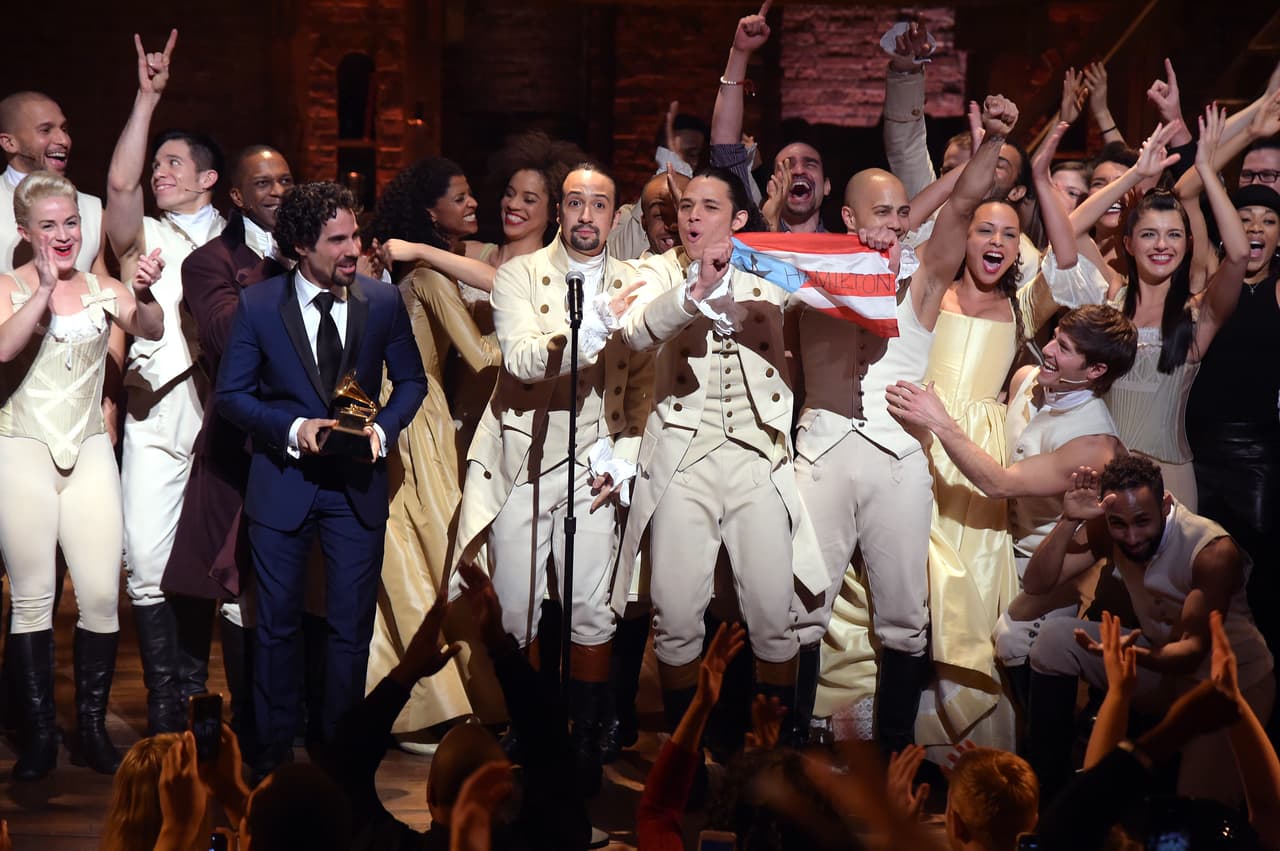"Hamilton" gana Grammy y el discurso de aceptación se ha vuelto viral