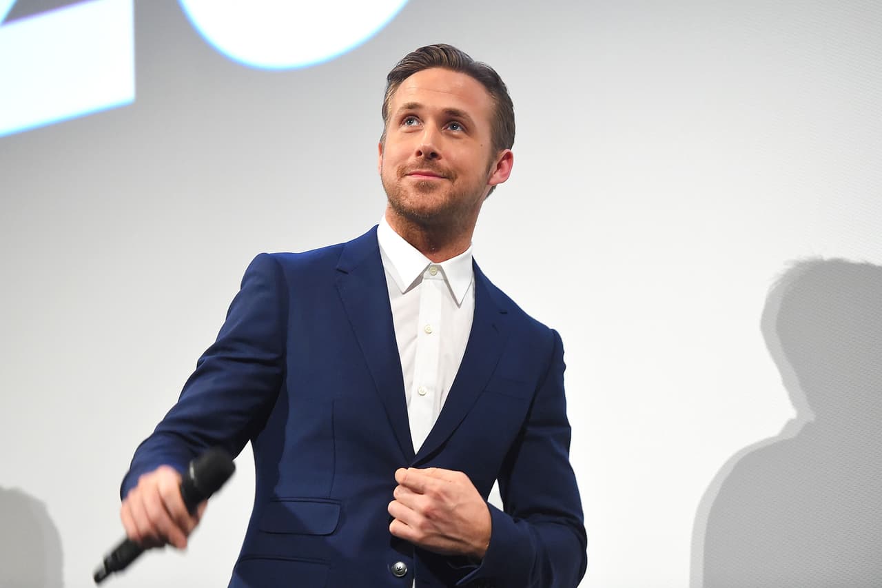 Ryan Gosling presentó la película 'Song to song'.