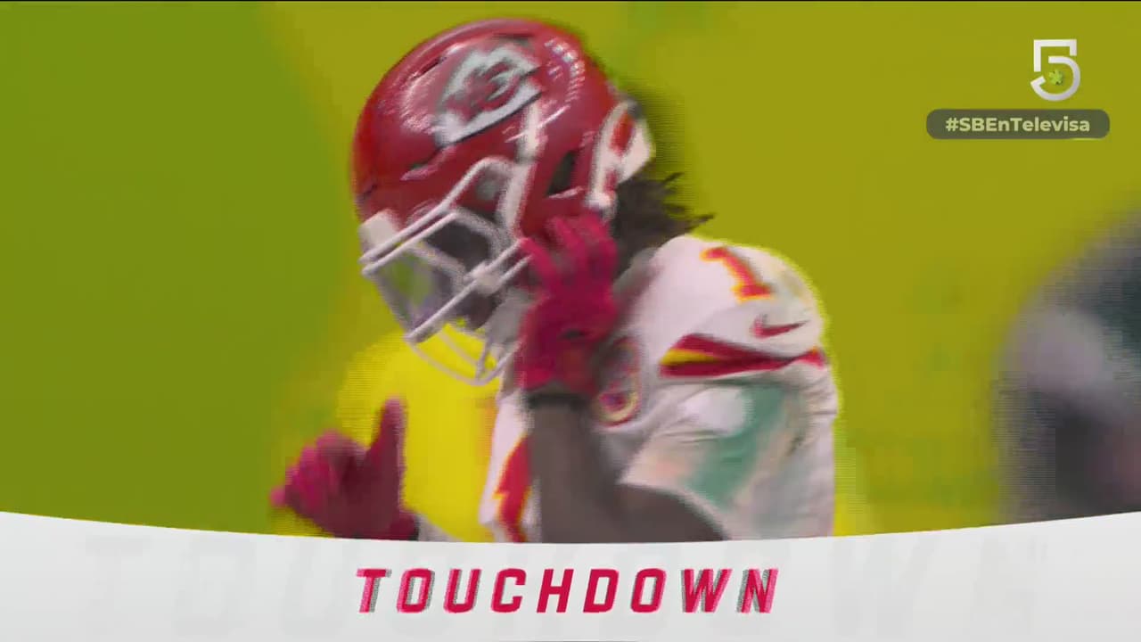 ¡Mahomes con el segundo touchdown a Worthy!