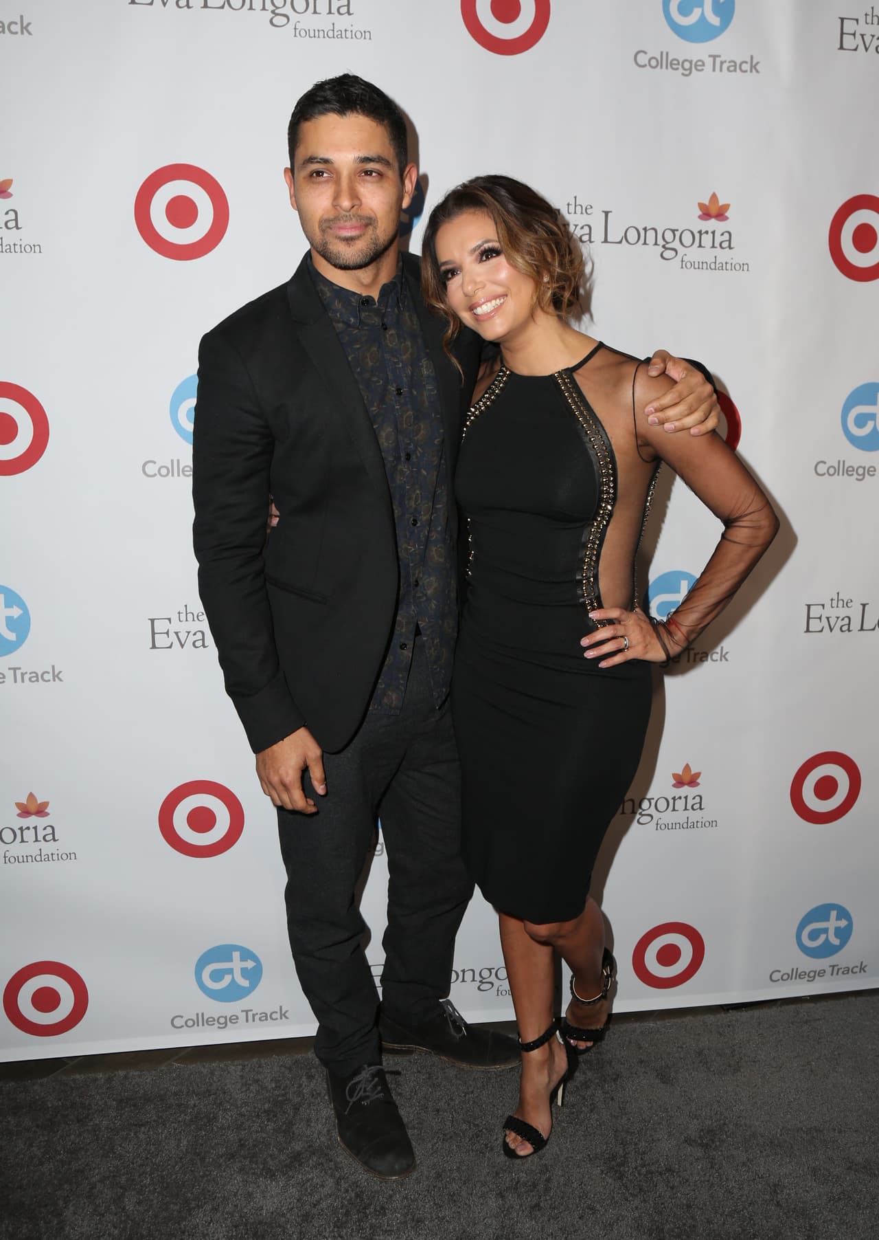 Wilmer Valderrama y Eva Longoria, juntos para caridad.