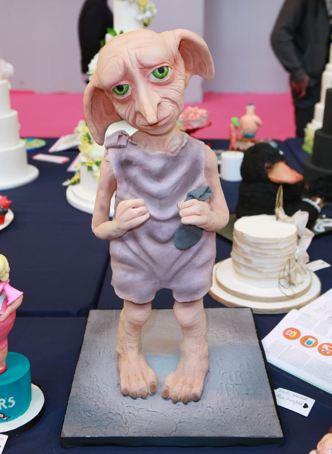 La competencia de pasteles mundial, Cake International, exhibió pasteles que llevan la decoración culinaria a lugares inesperados, con repostería en forma de personajes de películas, pájaros, perros y hasta un bebé. El show se llevará a cabo del 17 al 19 de marzo en Birmingham, Inglaterra.
