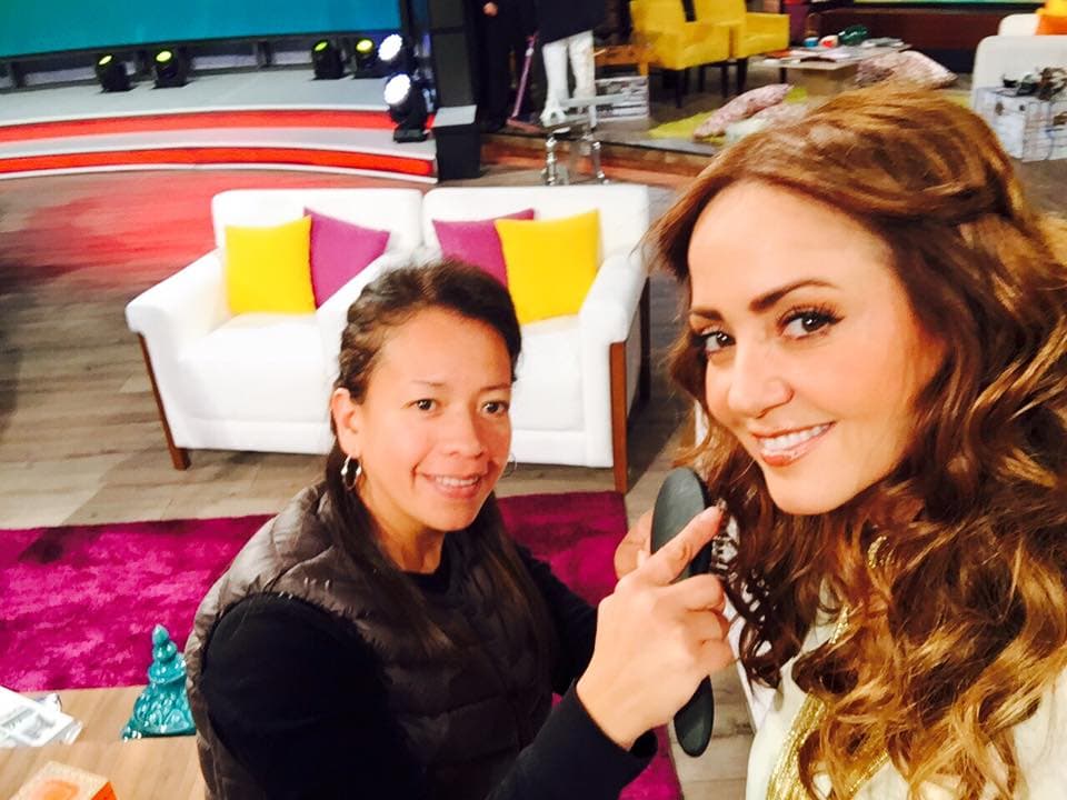 ¡Siempre bella! Andy no pierde el estilo.