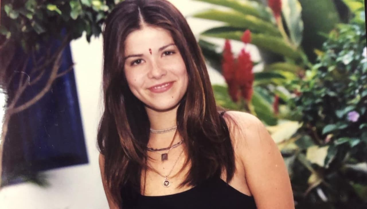 Samara Felippo na época de "Malhação"