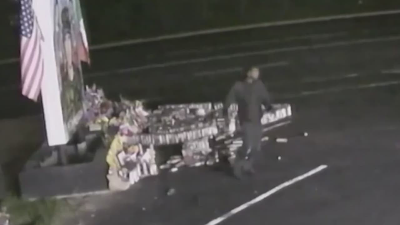 Arrestan a sospechoso de destruir altar en honor a Vanessa Guillén frente a Fort Hood