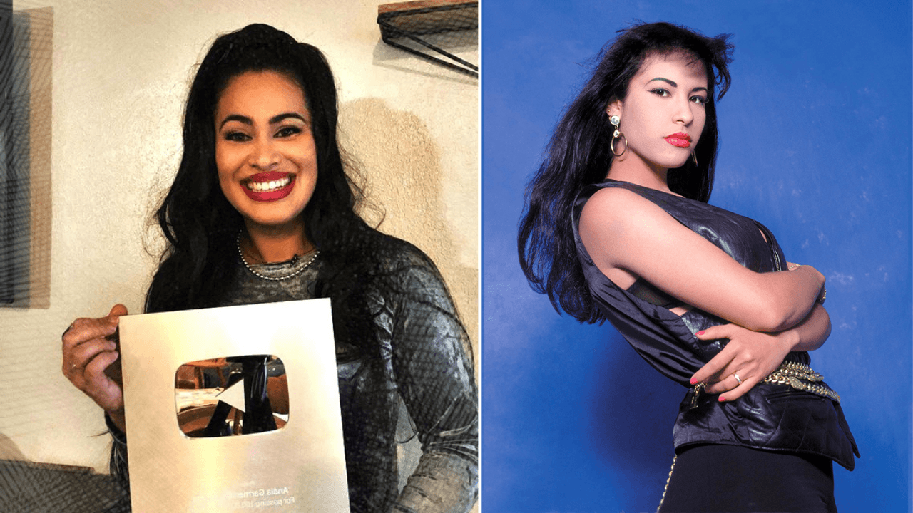<h2 class="cms-H2-H2">Selena Quintanilla</h2>
<br>
<br>La Selena cubana se hace llamar la imitadora de la cantante. Anais Garmendia Benitez realiza presentaciones como tributo a Selena Quintanilla, y en su canal de Youtube tiene más de 160 mil seguidores.
