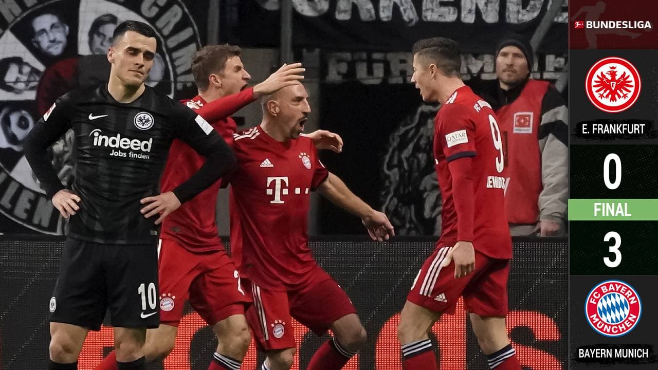 ¡Ribery en fuego! Bayern liquida al Entraicht de Carlos Salcedo