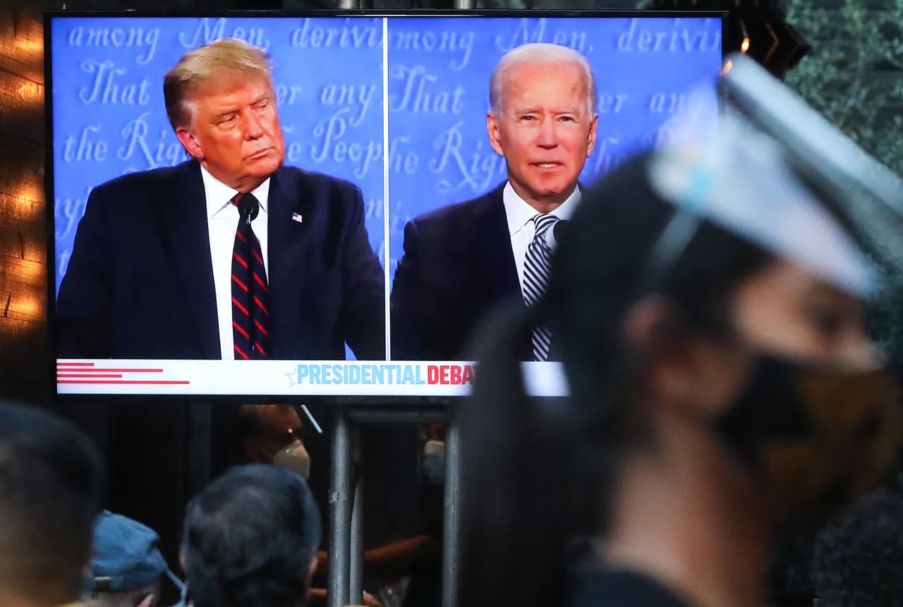 Puerto Rico quedó ausente en el primer debate presidencial entre Donald Trump y Joe Biden