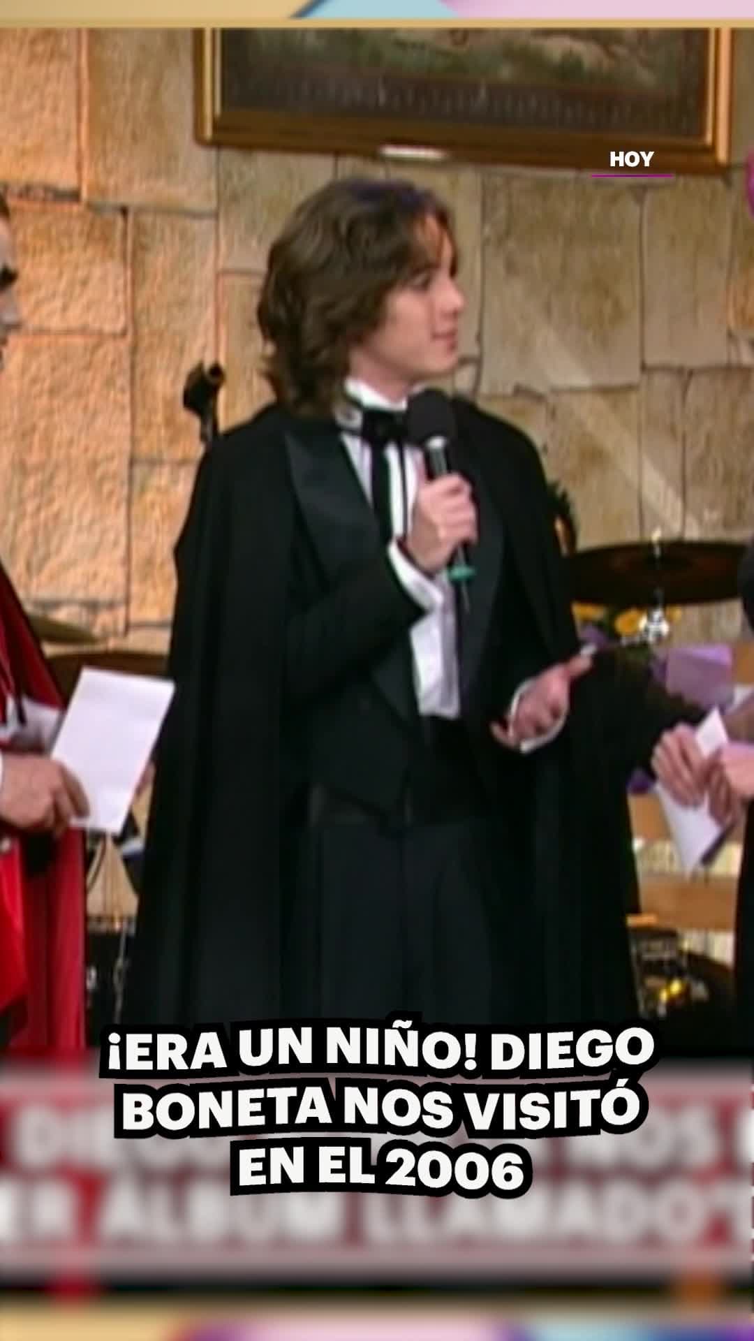 #DiegoBoneta nos visitó por allá del 2006 por el lanzamiento de su canción