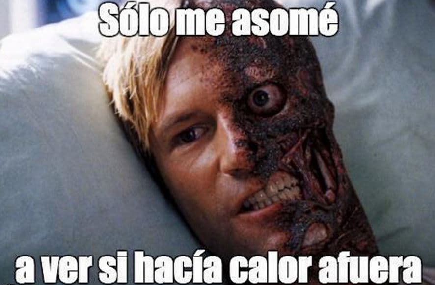 Ante la ola de calor que afecta a la Isla, los usuarios de redes sociales se han puesto creativos creando memes que según ellos, simulan la situación que viven.