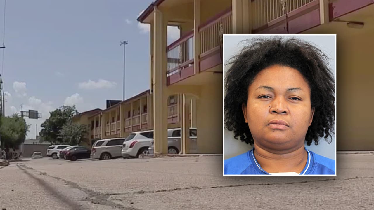 Hallan a dos niños solos en el estacionamiento de un hotel en Houston y arrestan a su madre