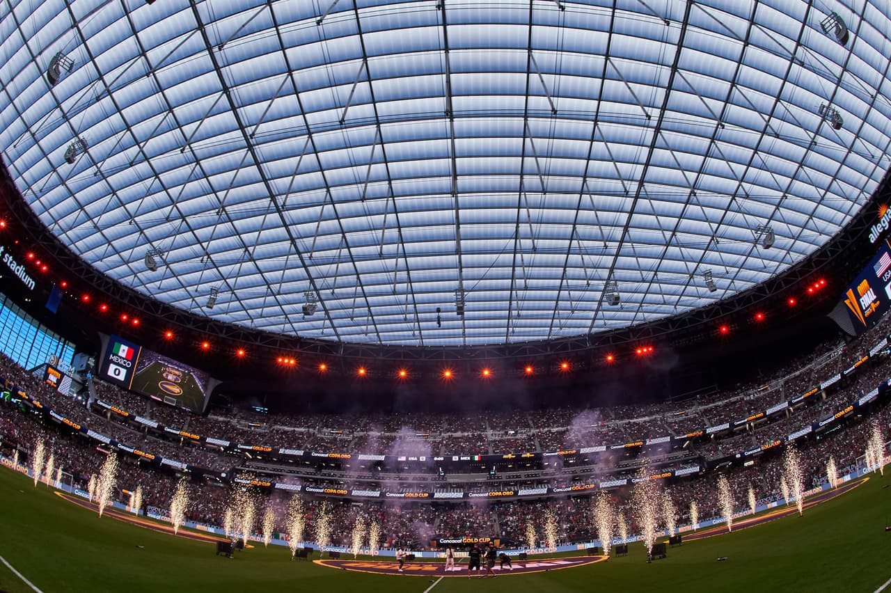 El Allegiant Stadium de Las Vegas recibió por primera vez un partido de futbol.