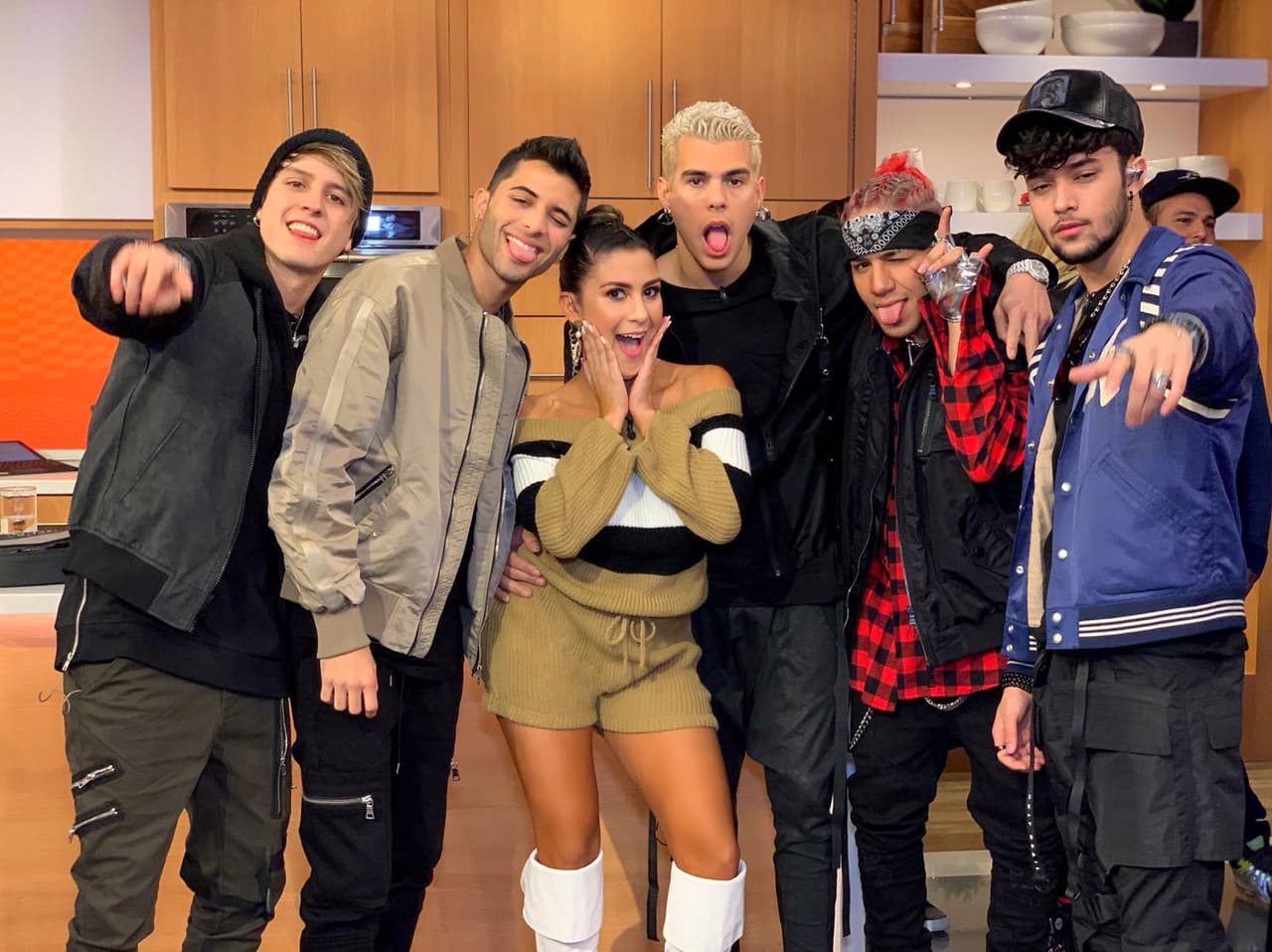 Este martes 22 de enero, la casa de Despierta América se llenó de energía y juventud con la presencia de los chicos de CNCO.