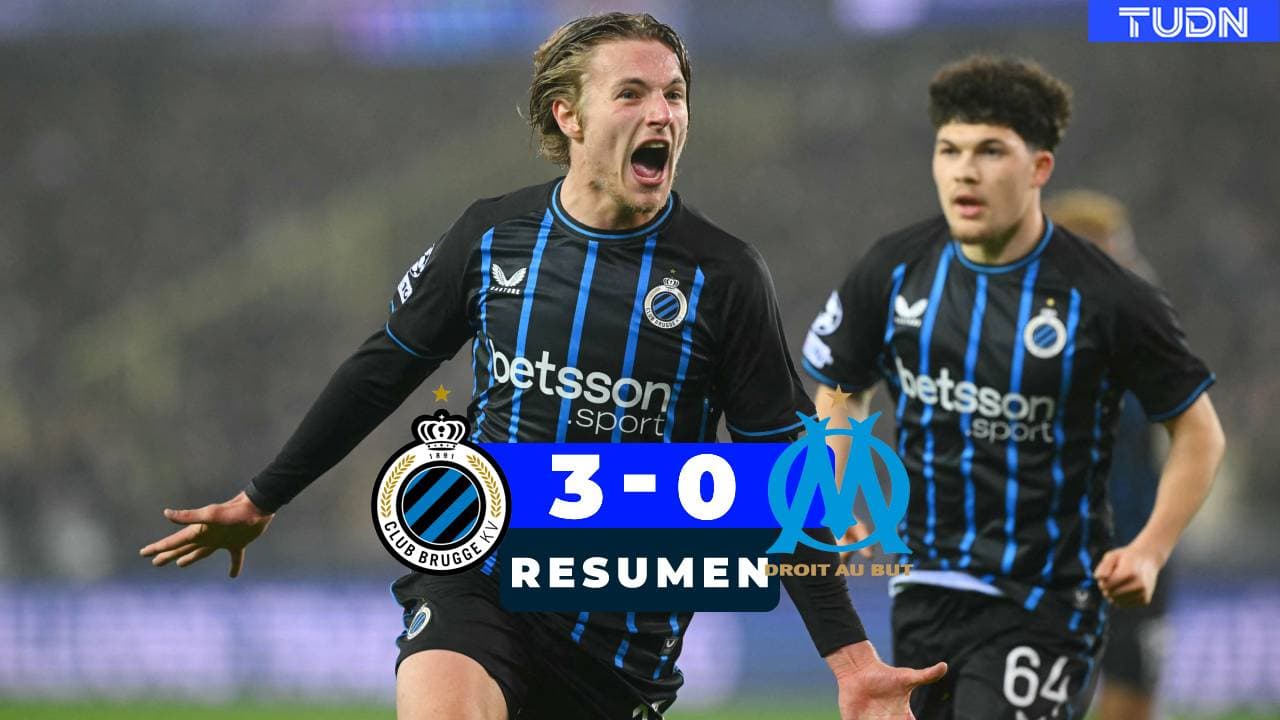 Resumen | El club Brujas deja fuera de la Champions al Marsella