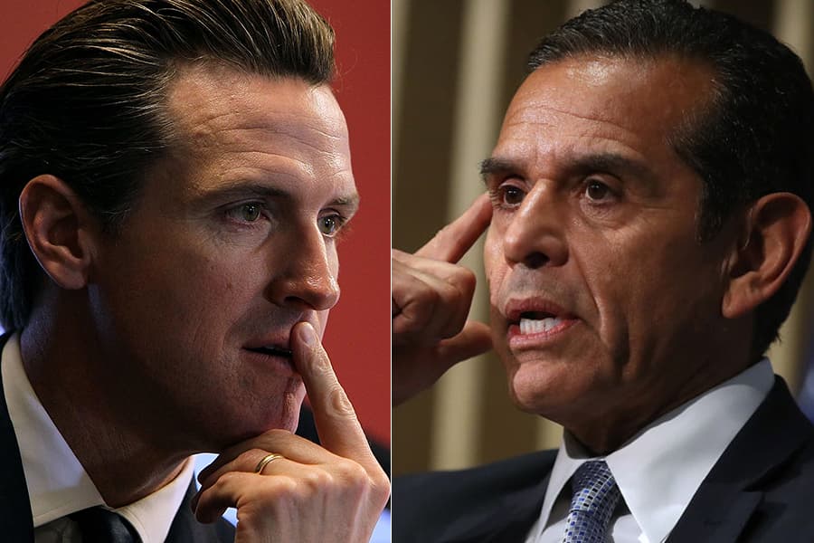 Los fantasmas amorosos que acechan a los candidatos que lideran la contienda por la gobernación en California