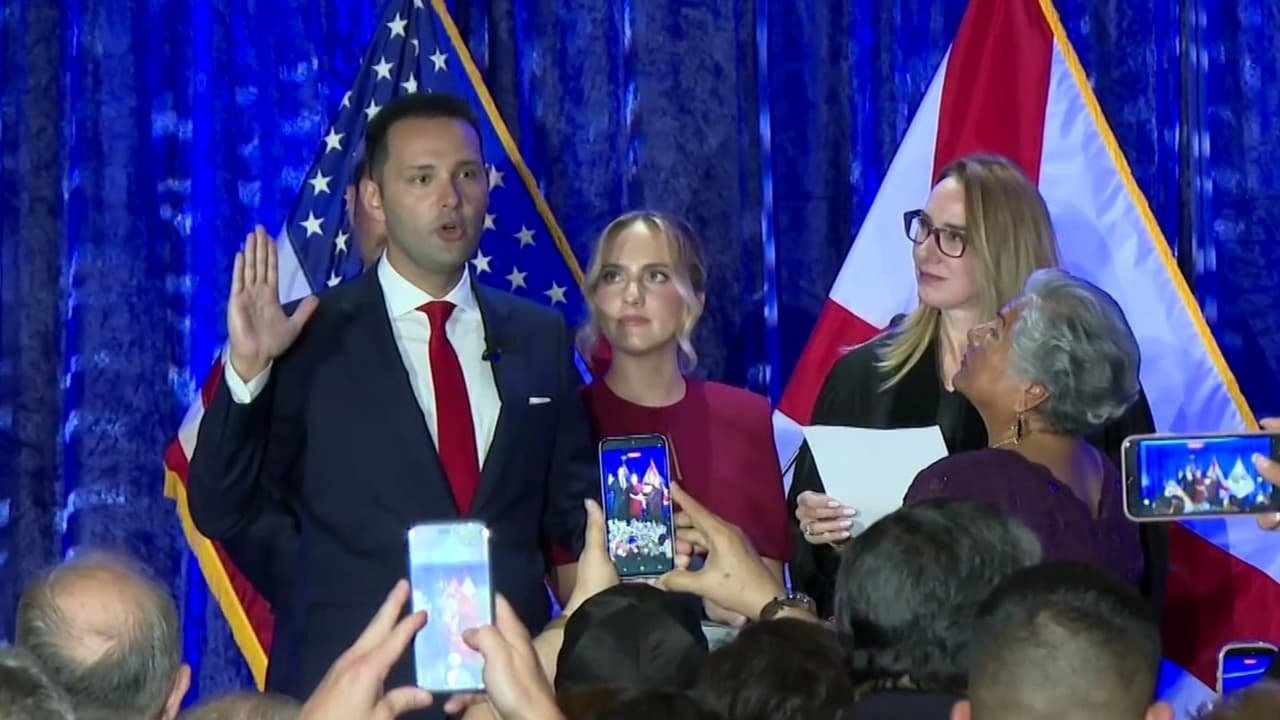 Brayan Calvo asume como alcalde de Hialeah y elimina pensiones para funcionarios electos