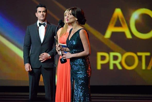 Finalmente, fue Adriana Louvier la ganadora indiscutible.