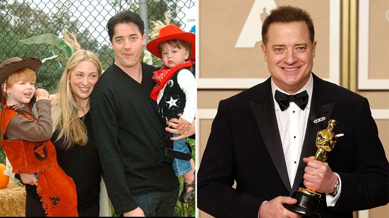 Brendan Fraser tuvo su triunfal regreso gracias a sus hijos: así le cambiaron la vida