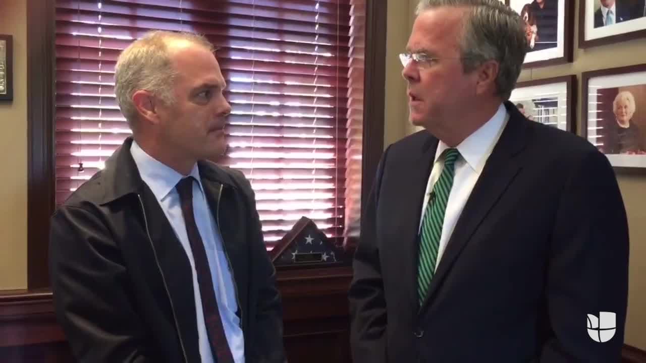 Trump-backed immigration reform proposal not without merit, says Jeb Bush