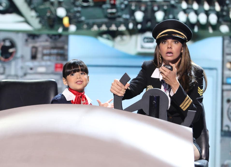 Nos morimos de risa cuando 
<b>Giuliana</b> compartió el escenario con 
<b>Livia Brito</b>.