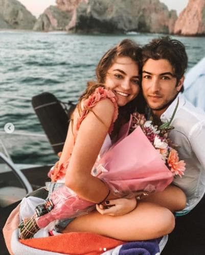 Sofía Castro, la hija de Angélica Rivera, también tuvo un rompimiento sentimental durante este año.