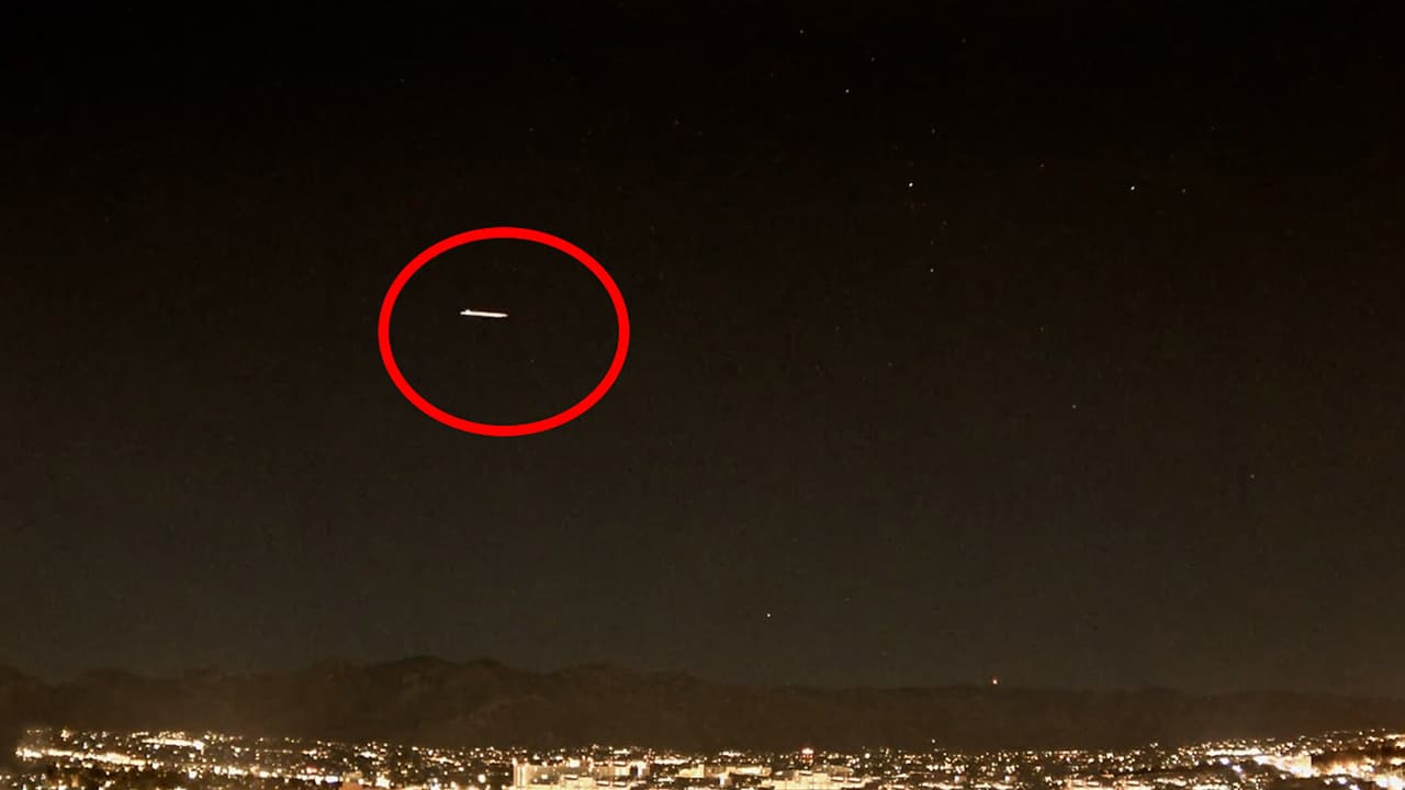 ¿Qué eran las luces en el cielo de Arizona vistas la mañana de este miércoles?