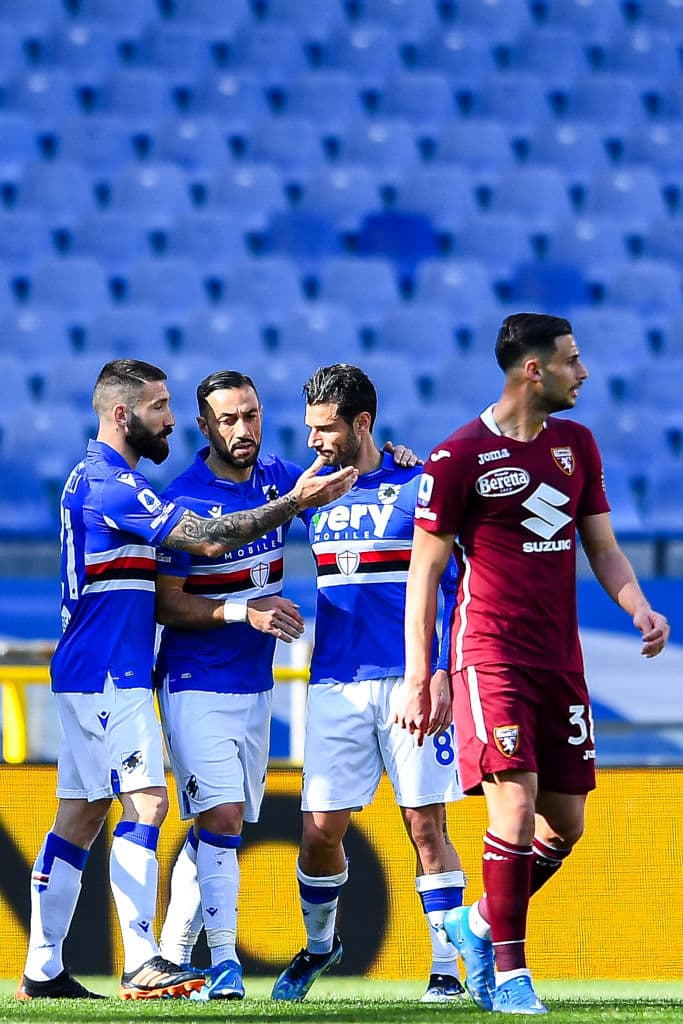 Sampdoria se impone a Torino 1-0 durante la Jornada 28 en la Serie A. Antonio Candreva fue el autor del gol al minuto 25 durante el encuentro. Los de la Samp se enfrentarán a Milán la próxima fecha, mientras que Torino jugará contra los de Cristiano Ronaldo.