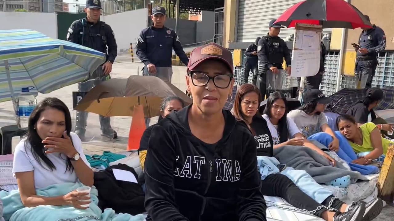 Huelga de hambre en Venezuela: familiares de presos políticos exigen liberación 