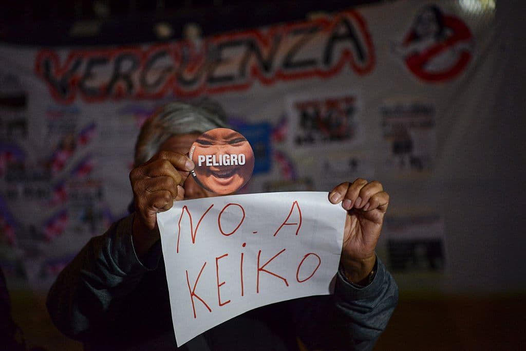 Es la segunda gran movilización contra Keiko Fujimori