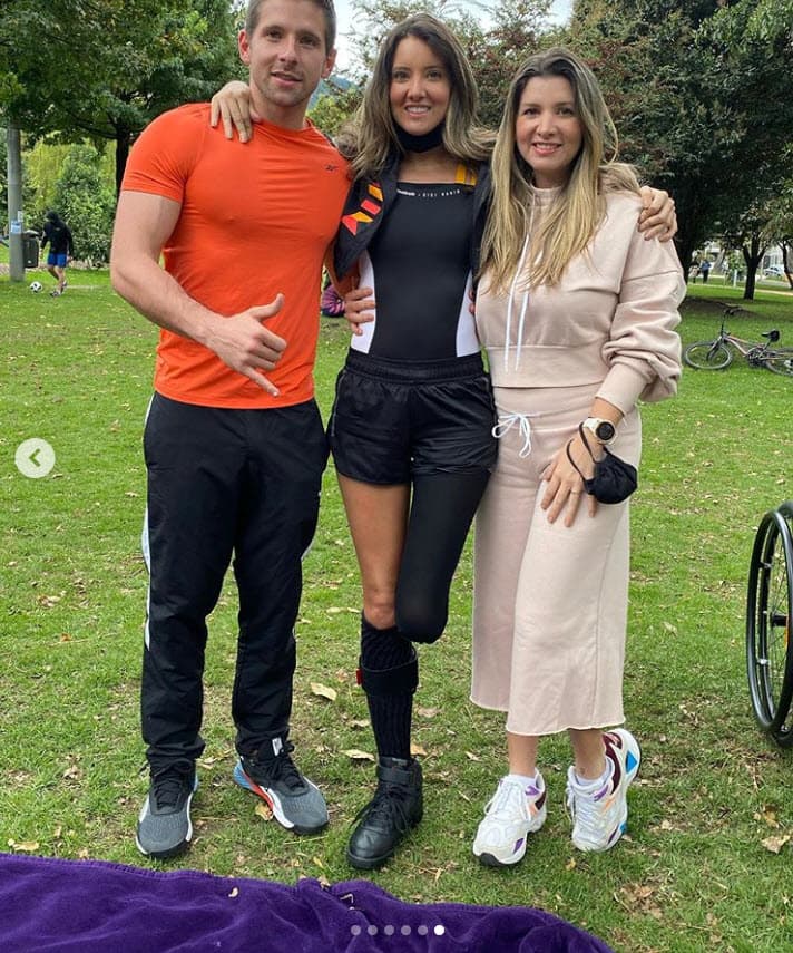 Este miércoles se cumplió un mes del día en que la presentadora de televisión entró a quirófano para que le amputaran la pierna.
<br>