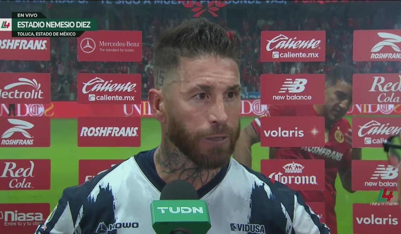 Sergio Ramos confirma que se va del Monterrey en vivo