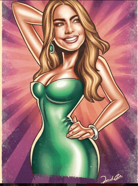 Wow! Se ve increíble, sin duda podría ser la hermana colombiana de Jessica Rabbit ¿Te acuerdas de 'Who Framed Roger Rabbit'?