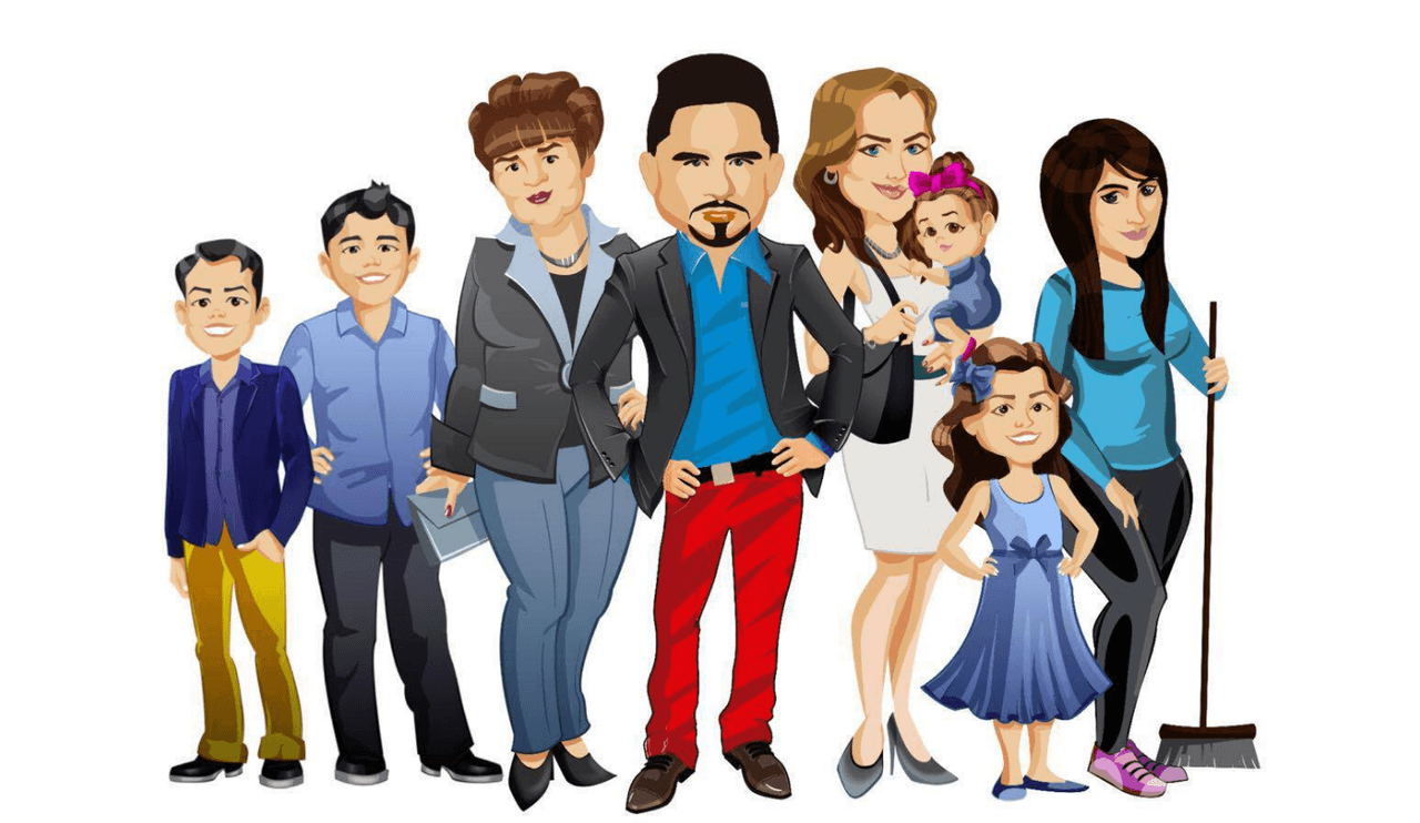 ¡Qué bonitos! Esta imagen la compartió el cantante en sus redes sociales y desde Kenia, su mamá y sus hijos, se ven fantásticos.