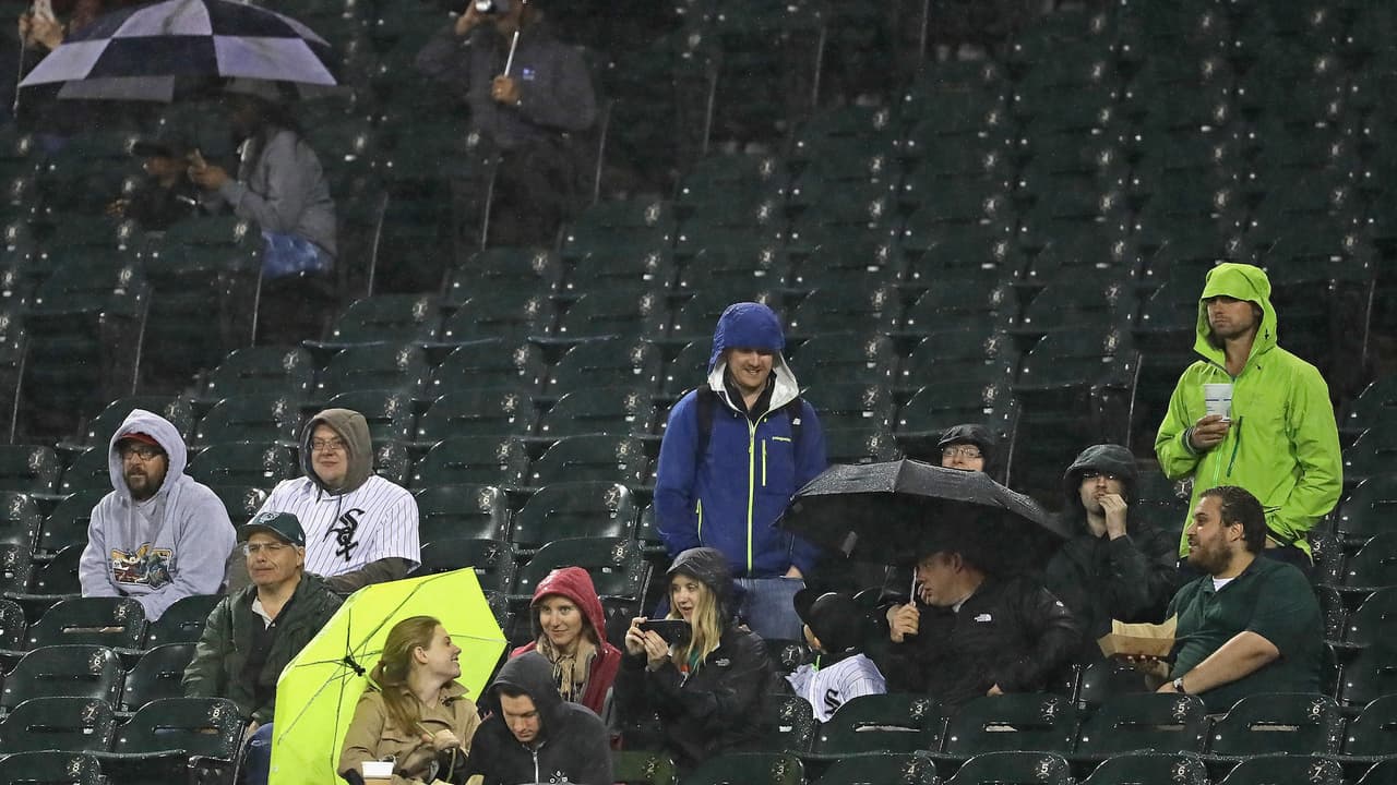 Posponen partido de apertura de los White Sox debido a mal tiempo