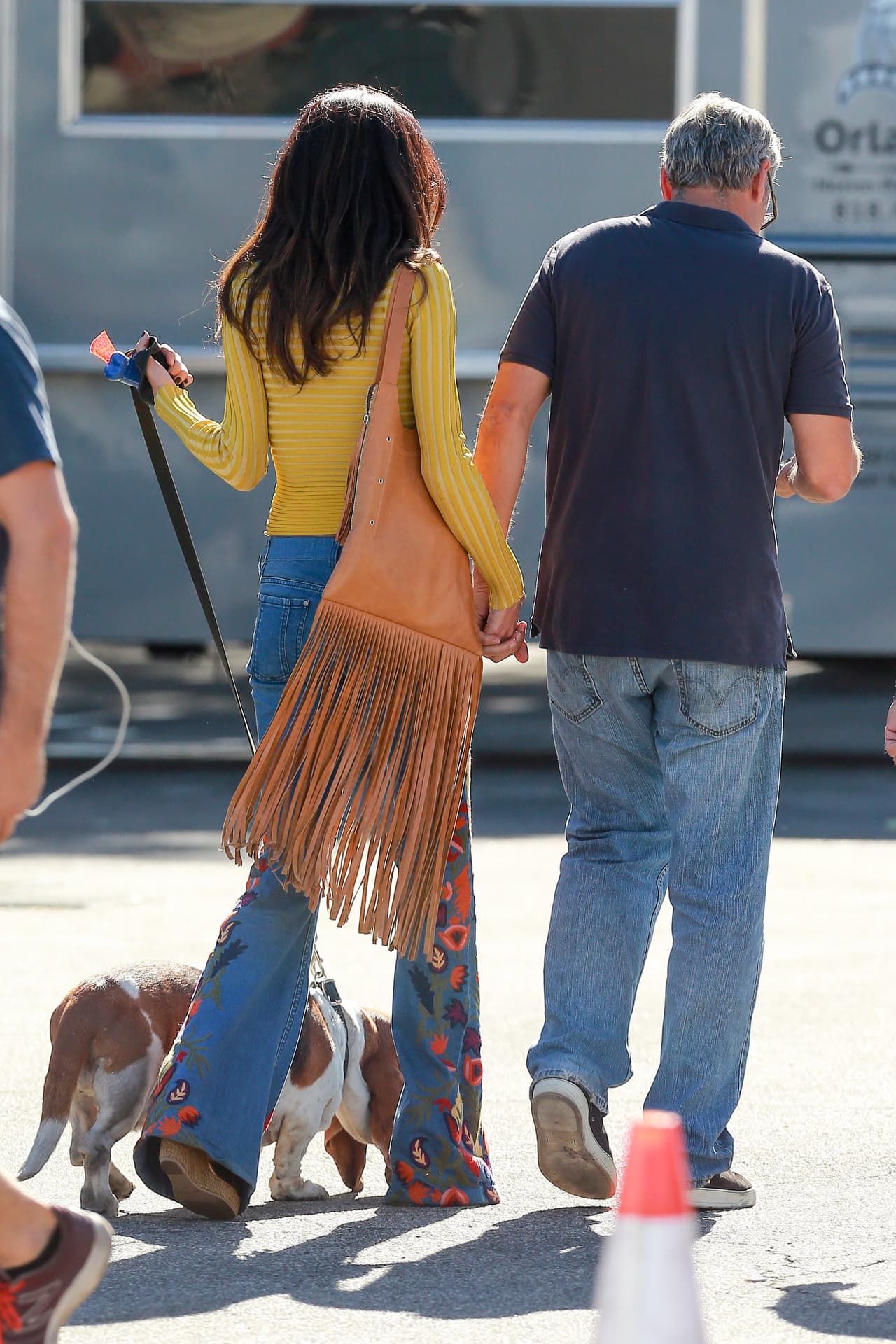 Después decidieron llevar su amor al trailer del actor.