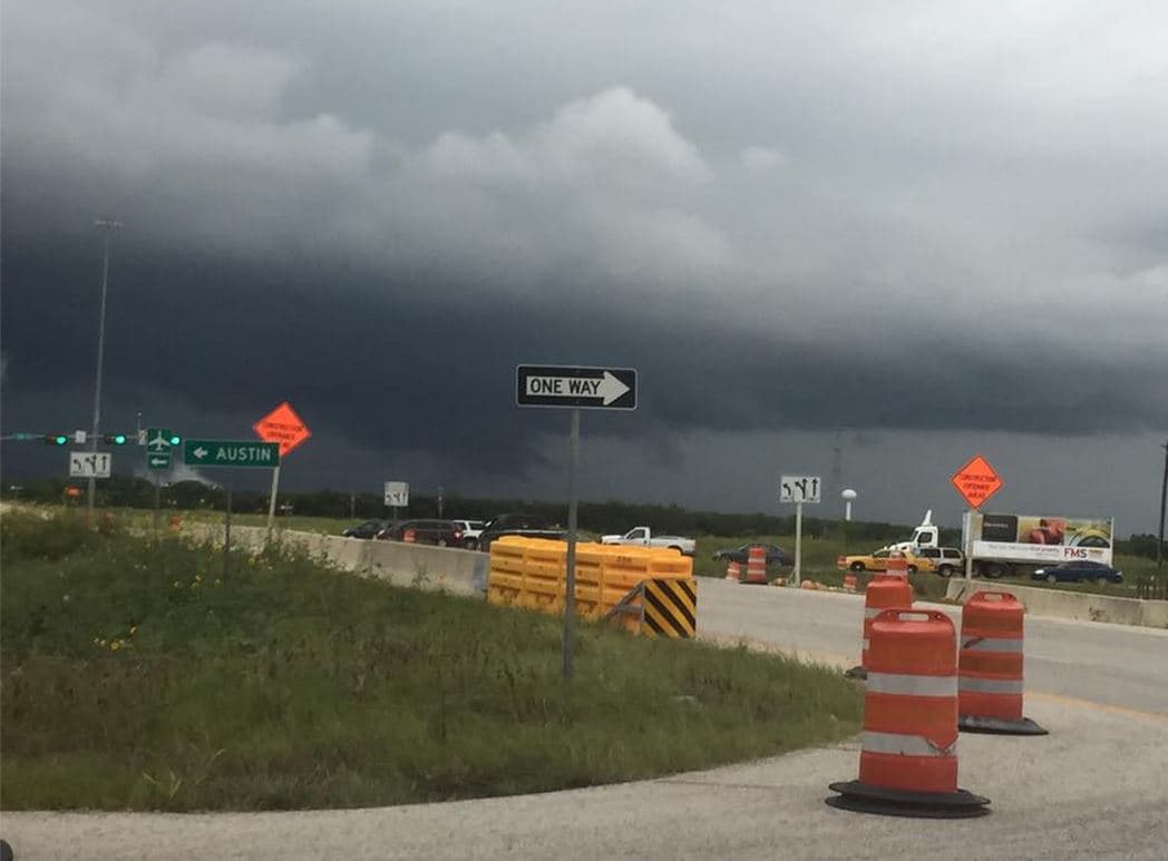 La audiencia compartió fotos de la zona tras el paso de la tormenta Bill.