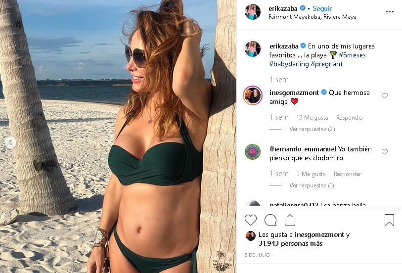 Ávila también salió en defensa de su amiga, quien ha sido criticada por algunos usuarios de redes sociales que han cuestionado que publique fotos de su pancita de embarazo.