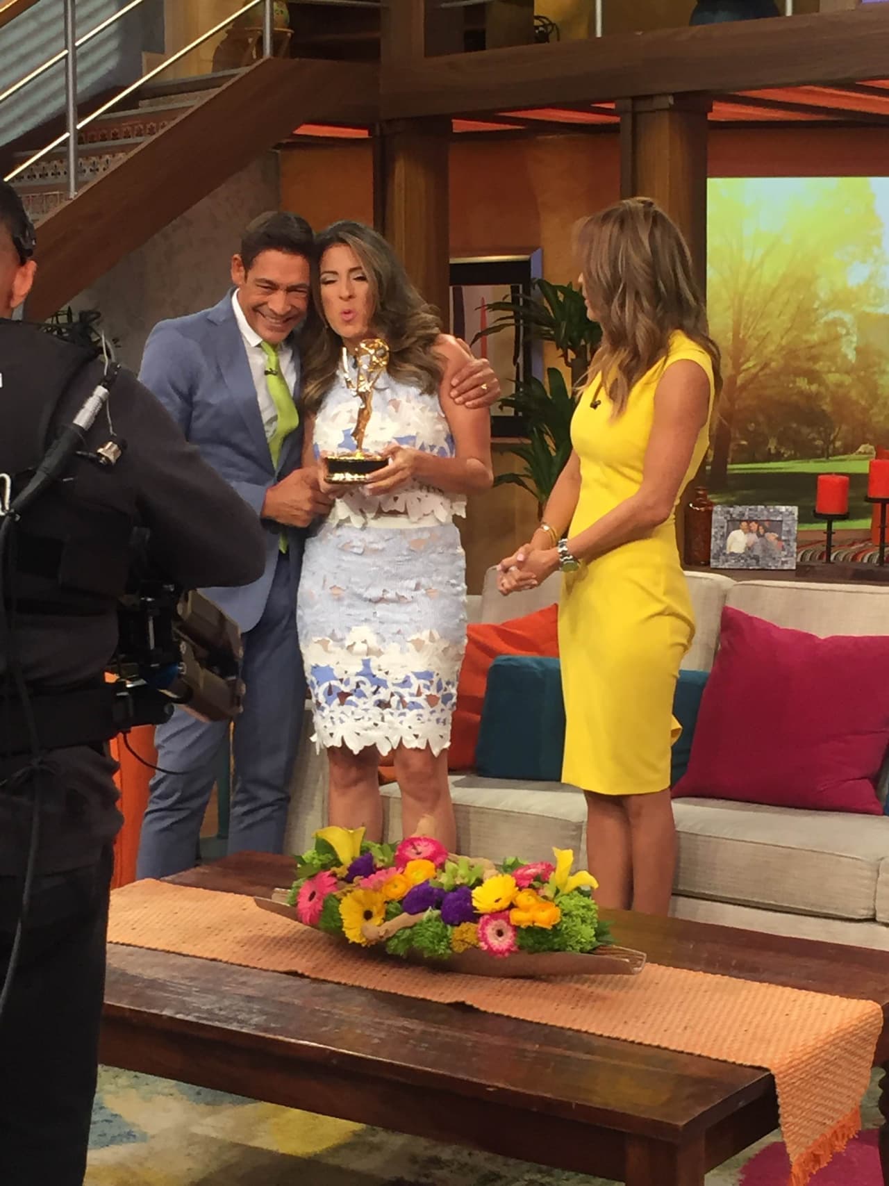 Así mostró su admiración y cariño nuestro Johnny.