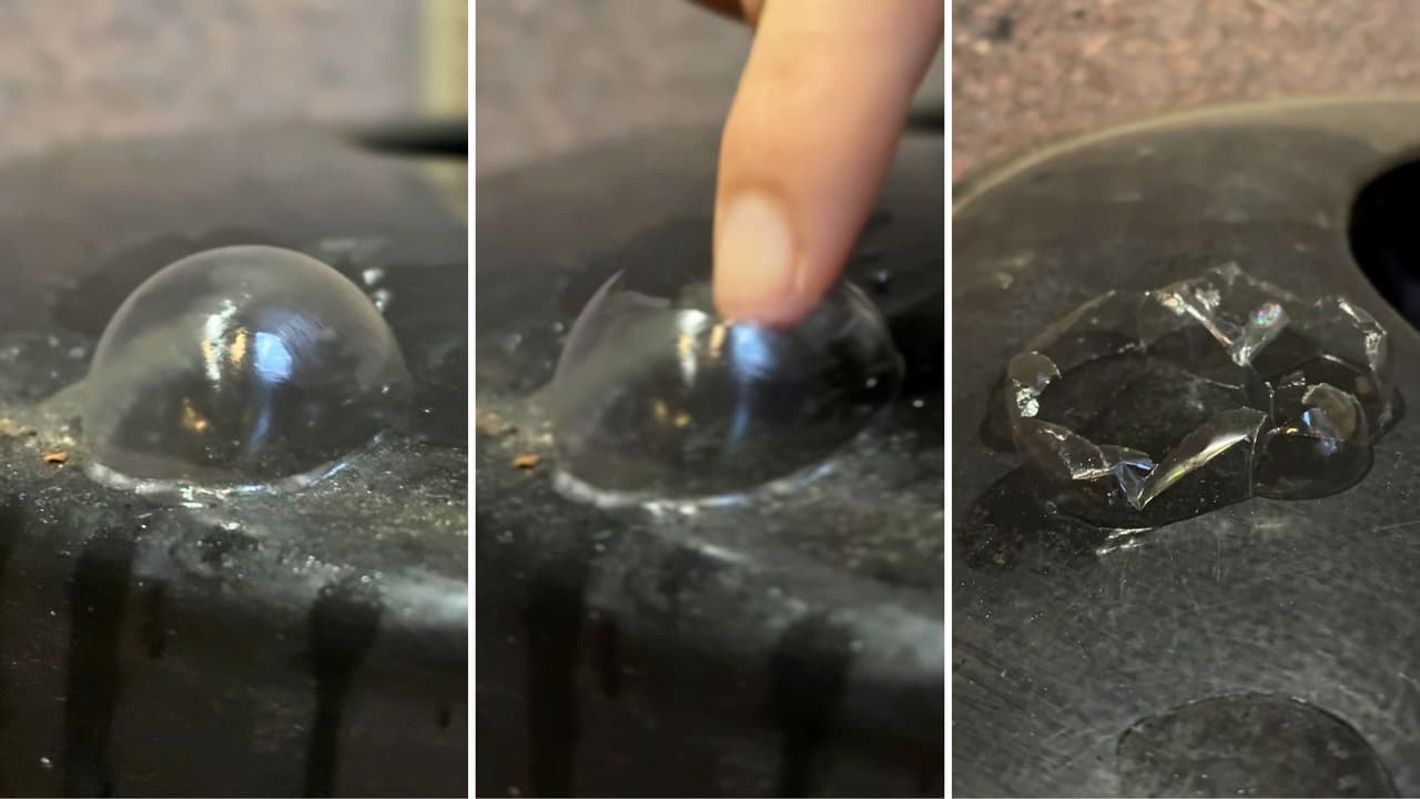 Para mostrar el impacto, nuestra experta del tiempo Angela Del Río demostró 
<b>cómo las burbujas de jabón se congelan al instante</b>. Un claro recordatorio de que días así no solo son incómodos, sino peligrosos.