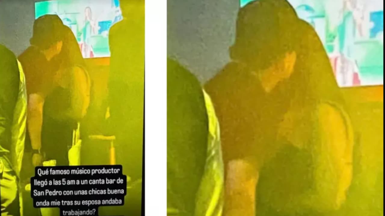 Esta es la foto en la que se asegura aparece Cruz Martínez en un club nocturno junto a una joven mujer.