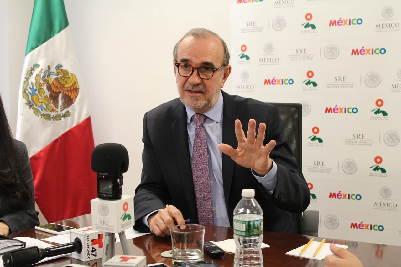 Embajador mexicano en EEUU asegura que su país está preparado 'para todo' en materia migratoria