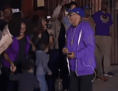 Spike Lee y su familia festejaron con 300 personas más al “hermano” Prince.