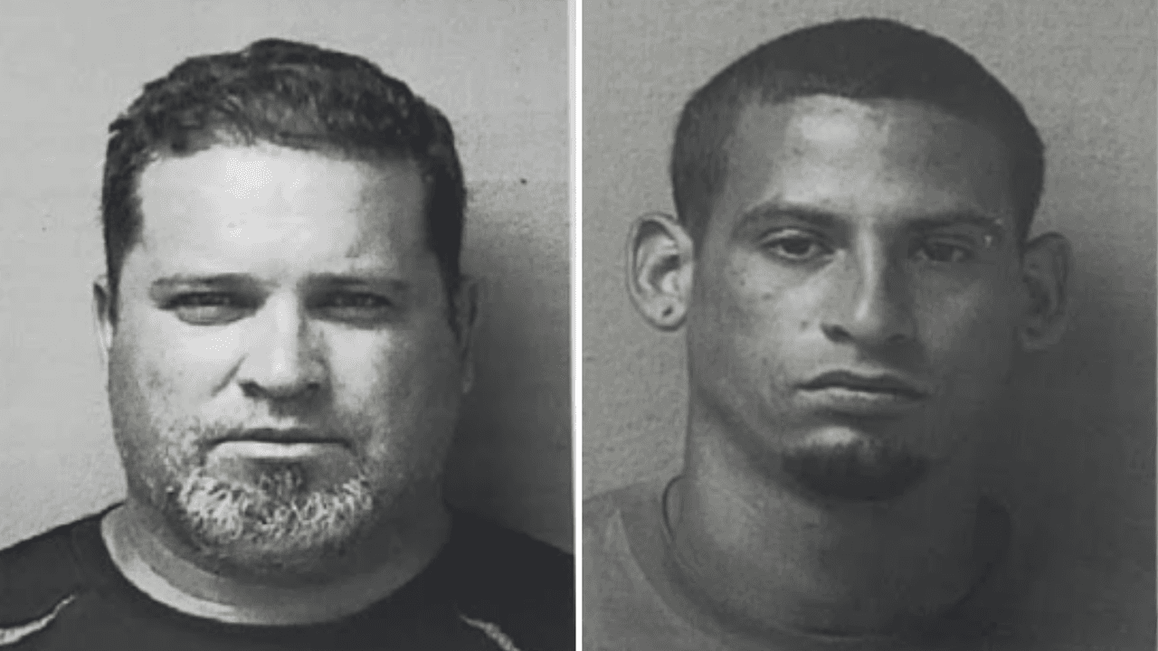 Uriel A. Vélez Rivera (izquierda) y Jonathan Rivera Hermina fueron detenidos por violencia doméstica, pero como pagaron la fianza que se les fijó, están en libertad hasta la vista preliminar.