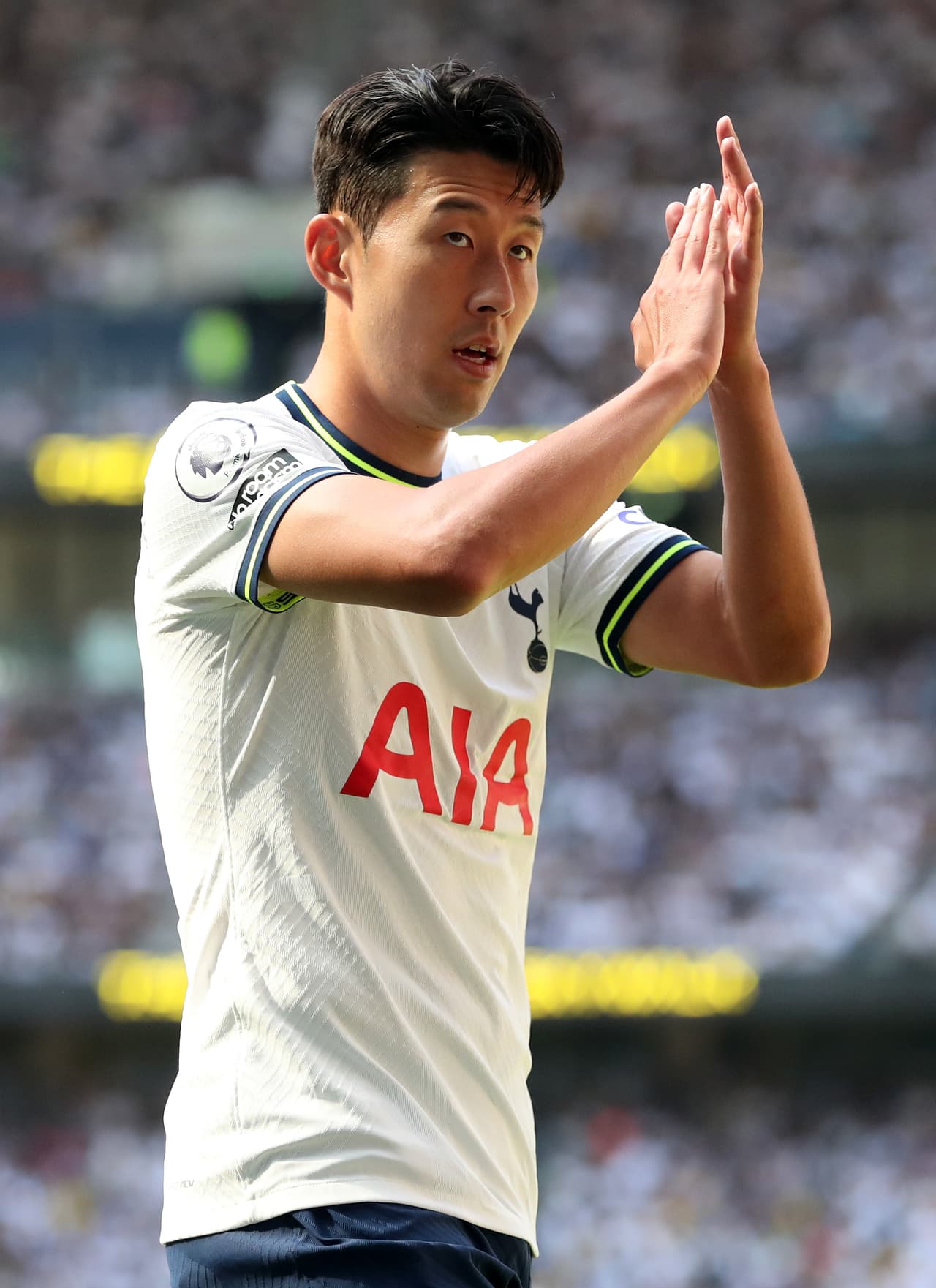 Heung-Ming Son siempre es uno de los más aplaudidos en el Tottenham.
<br>
