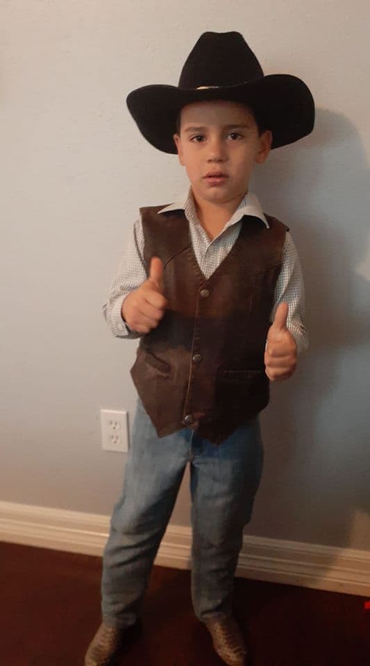 Leticia Garza envía esta foto de su niño.