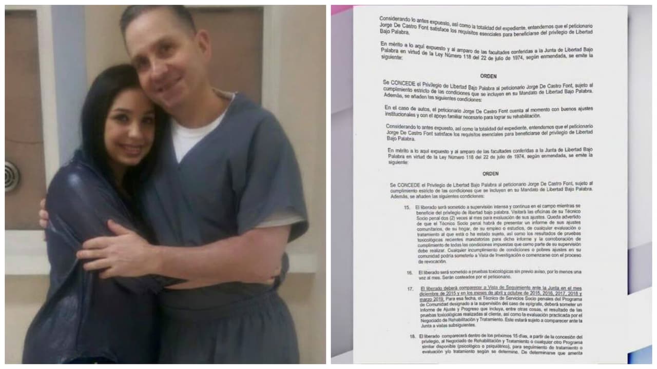 Andrea de Castro reclama al Gobernador sobre el caso de su papá