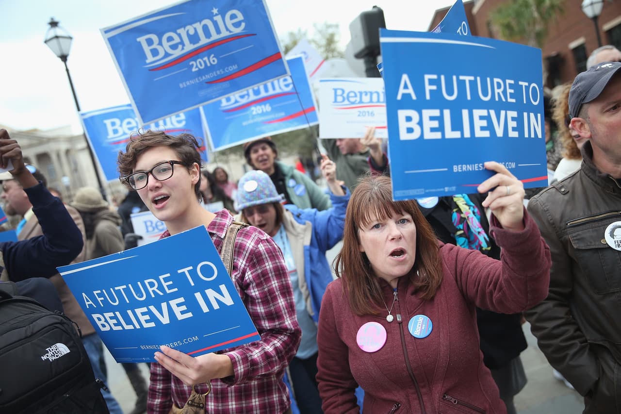 Trump y Sanders, los líderes de cara al caucus en Iowa