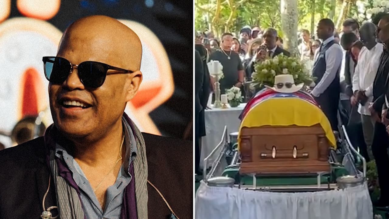 Entre lágrimas, globos y aplausos: así fue el sepelio de Rubby Pérez